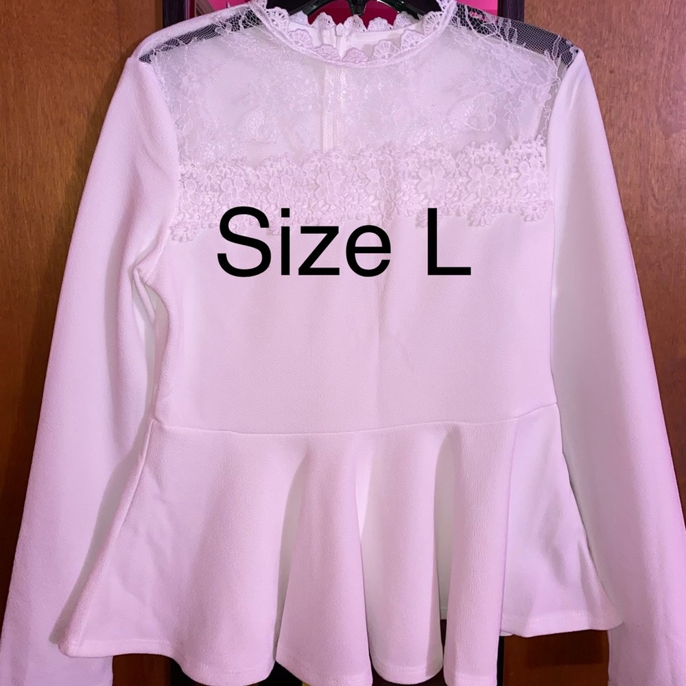 Peplum blouse